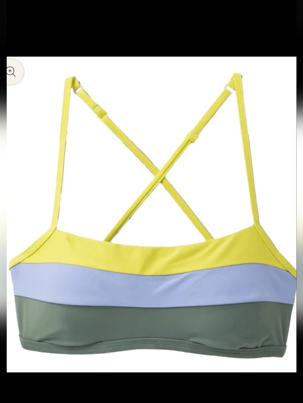 Prana Lurisia Swim Top Sz Sm - Picture 3 of 12